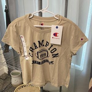 Champion Kids Beige Graphic Tee